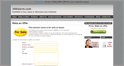 Desktop Screenshot of 360alarm.com